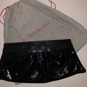 Lauren Merkin Black Clutch